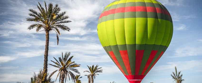 Fly Marrakech aboard a hot-air balloon